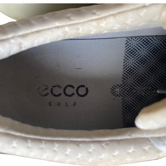 Ecco Biom H4 Hybrid GTX Golf Shoe 43 9.5 White Leather Waterproof Minimalist - Picture 10 of 12